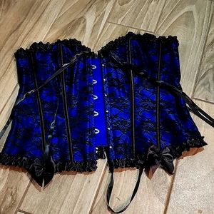 XL Blue Corset